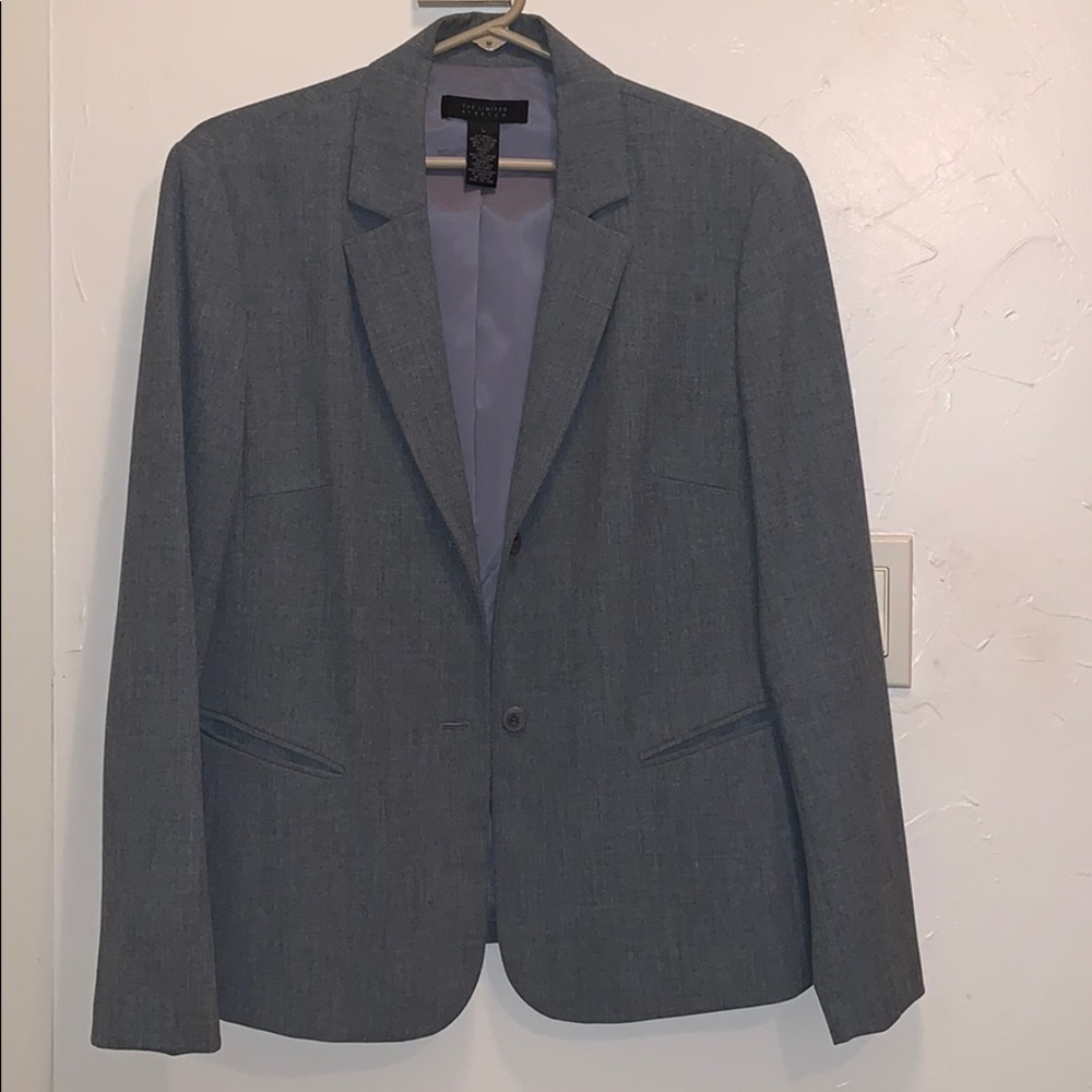 Grey blazer by the limited (stretch)